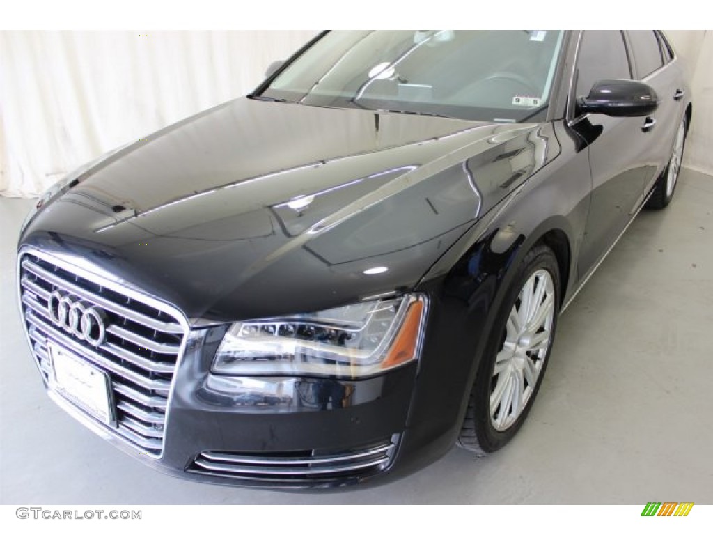 2014 A8 3.0T quattro - Brilliant Black / Black photo #3