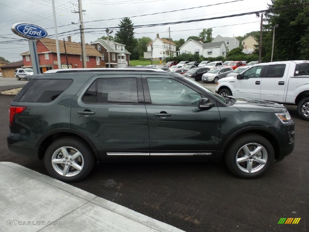 2016 Explorer XLT 4WD - Guard Metallic / Ebony Black photo #7