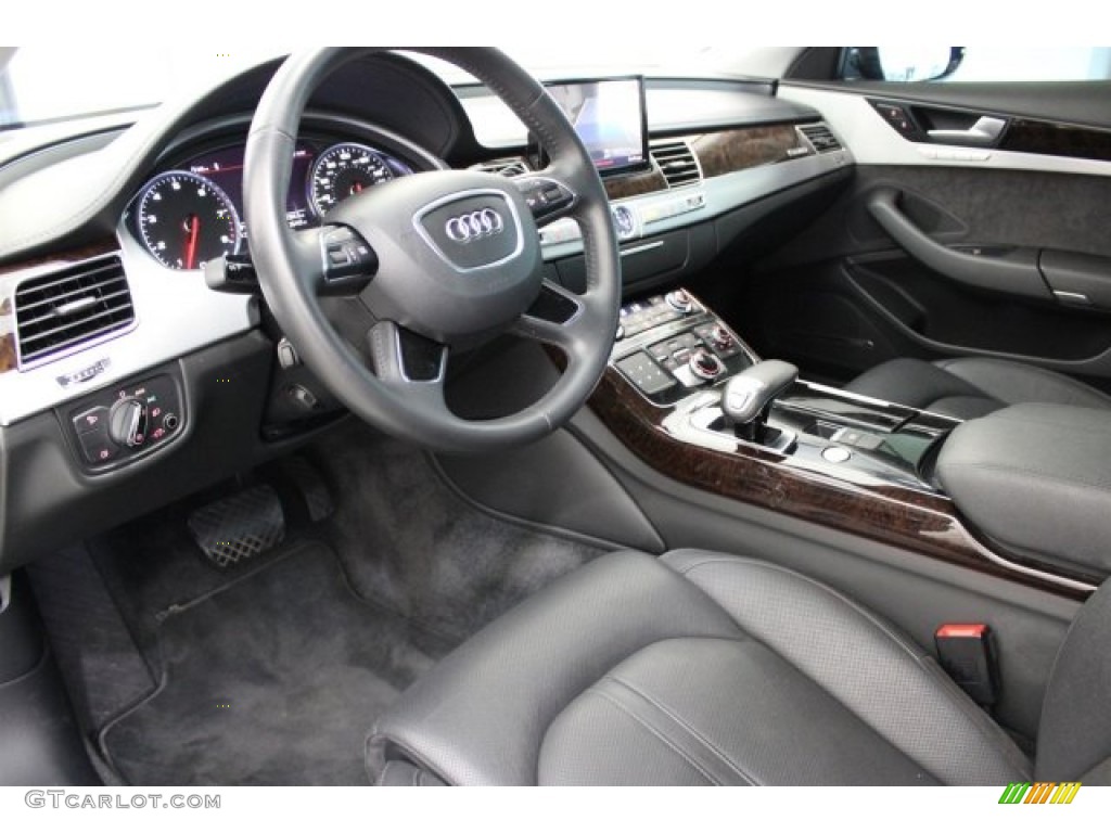 2014 A8 3.0T quattro - Brilliant Black / Black photo #18
