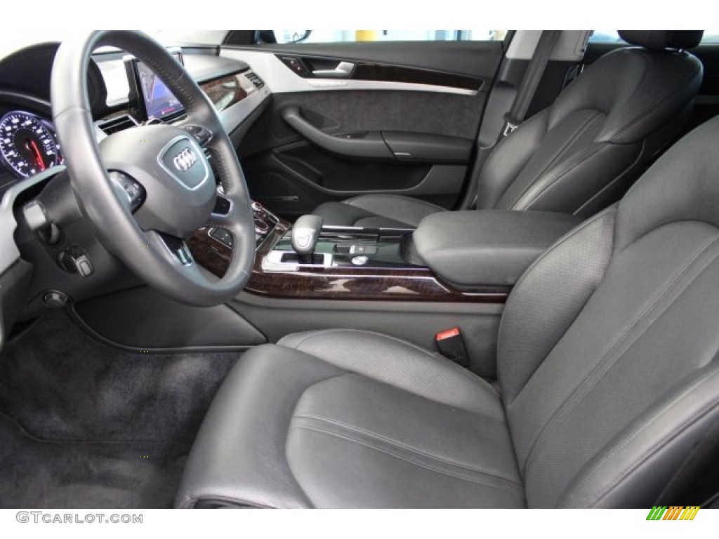 2014 A8 3.0T quattro - Brilliant Black / Black photo #19