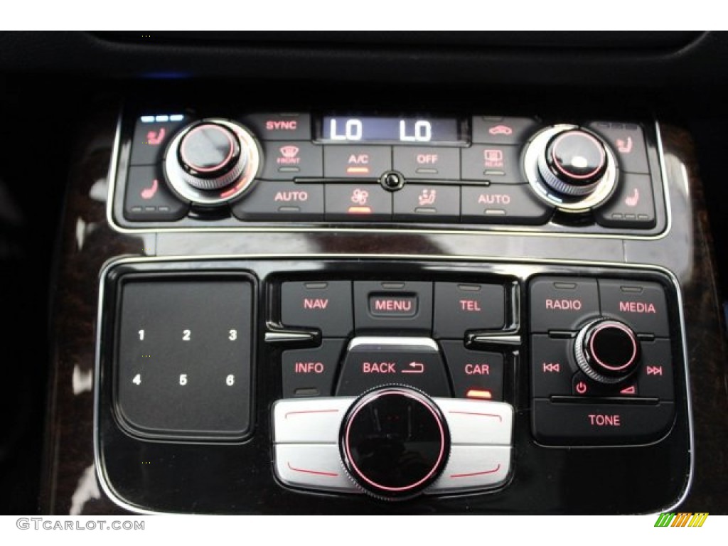 2014 A8 3.0T quattro - Brilliant Black / Black photo #23