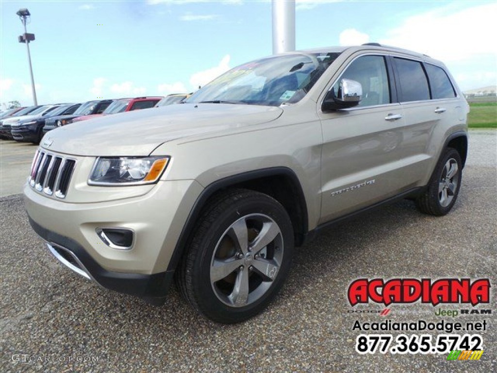 2015 Grand Cherokee Limited - Cashmere Pearl / Black/Light Frost Beige photo #1