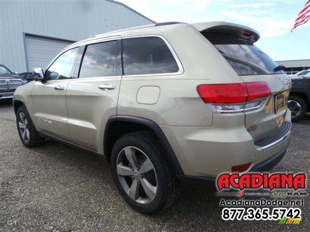 2015 Grand Cherokee Limited - Cashmere Pearl / Black/Light Frost Beige photo #2