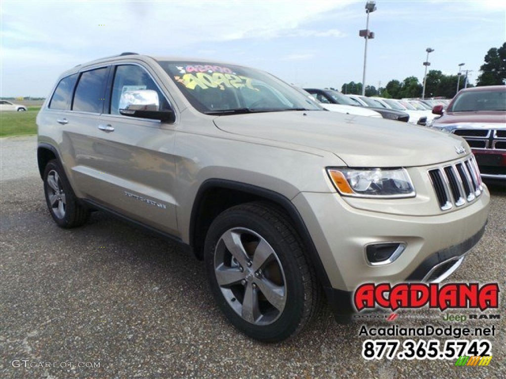 2015 Grand Cherokee Limited - Cashmere Pearl / Black/Light Frost Beige photo #4