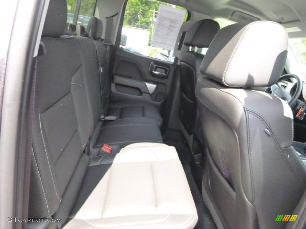 2015 Silverado 1500 LTZ Z71 Double Cab 4x4 - Slate Gray Metallic / Jet Black photo #11