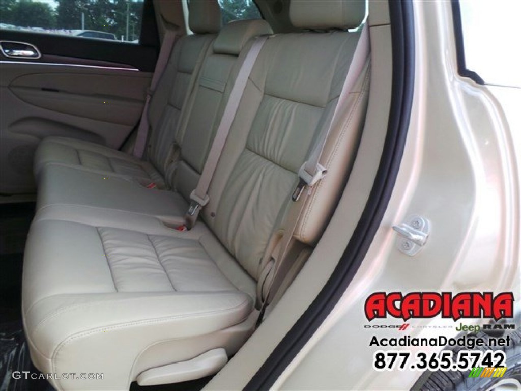 2015 Grand Cherokee Limited - Cashmere Pearl / Black/Light Frost Beige photo #12