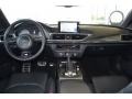 Black Valcona Leather with Comfort Seating Dashboard Photo for 2013 Audi S7 #105508756