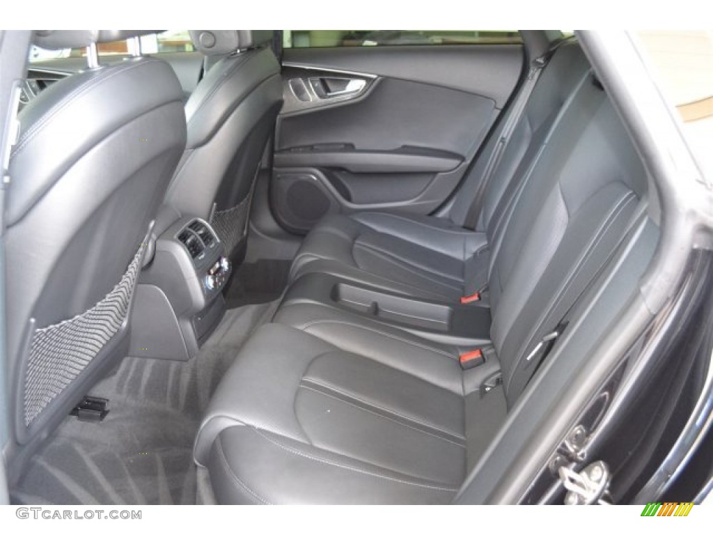 2013 Audi S7 4.0 TFSI quattro Rear Seat Photo #105508762