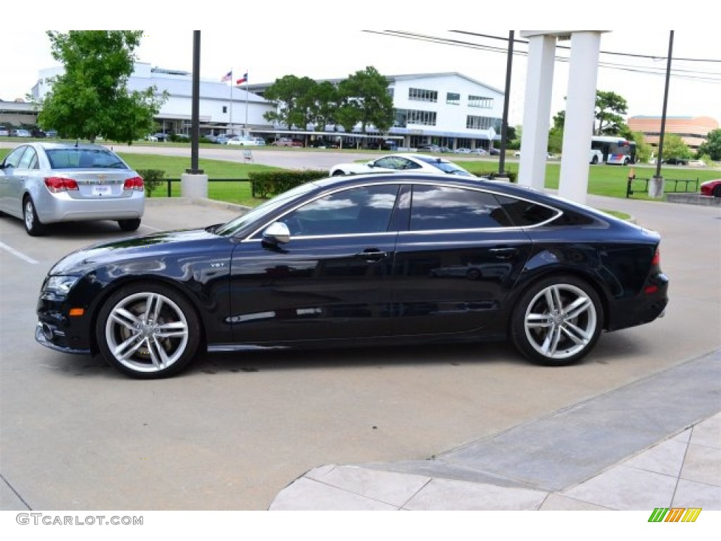 Brilliant Black 2013 Audi S7 4.0 TFSI quattro Exterior Photo #105508792
