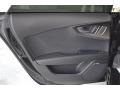 2013 Audi S7 Black Valcona Leather with Comfort Seating Interior Door Panel Photo
