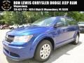 Blue Streak Pearl 2015 Dodge Journey SE