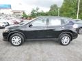 2015 Super Black Nissan Rogue S AWD  photo #7