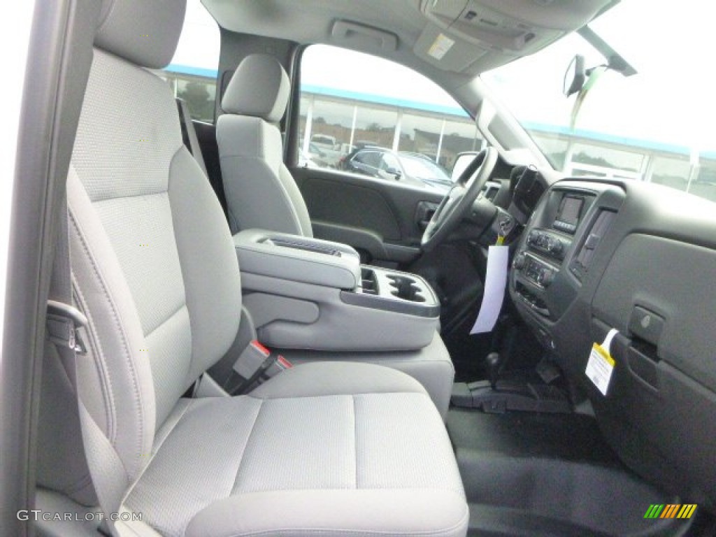 2015 Silverado 2500HD WT Regular Cab 4x4 - Summit White / Jet Black/Dark Ash photo #4