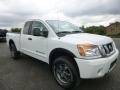 Glacier White 2015 Nissan Titan PRO-4X King Cab 4x4