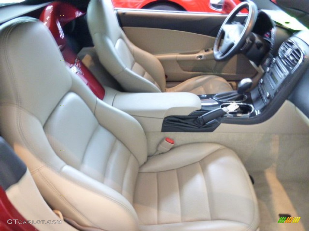 2010 Corvette Convertible - Crystal Red Metallic / Cashmere photo #9