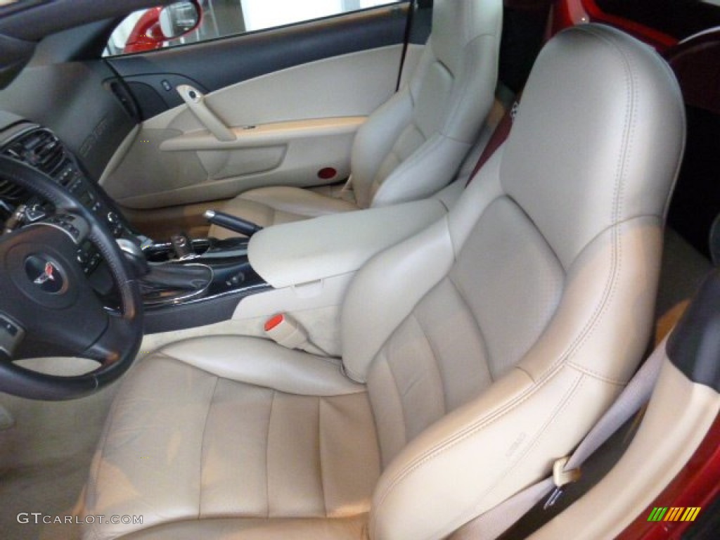2010 Corvette Convertible - Crystal Red Metallic / Cashmere photo #13