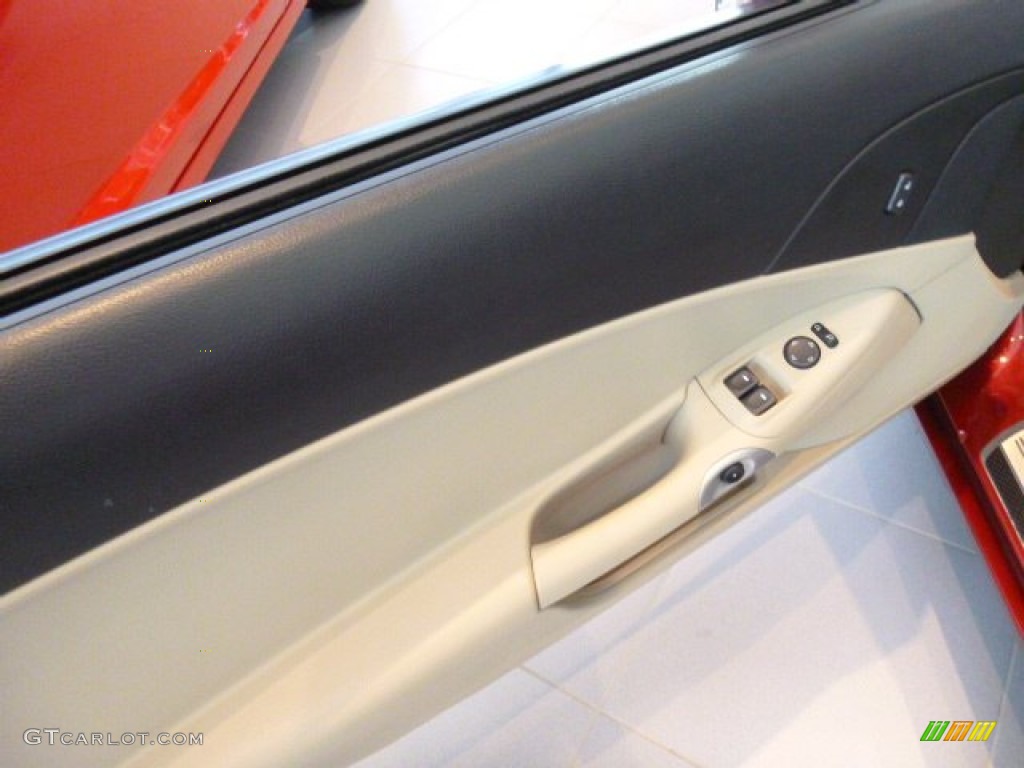 2010 Corvette Convertible - Crystal Red Metallic / Cashmere photo #15