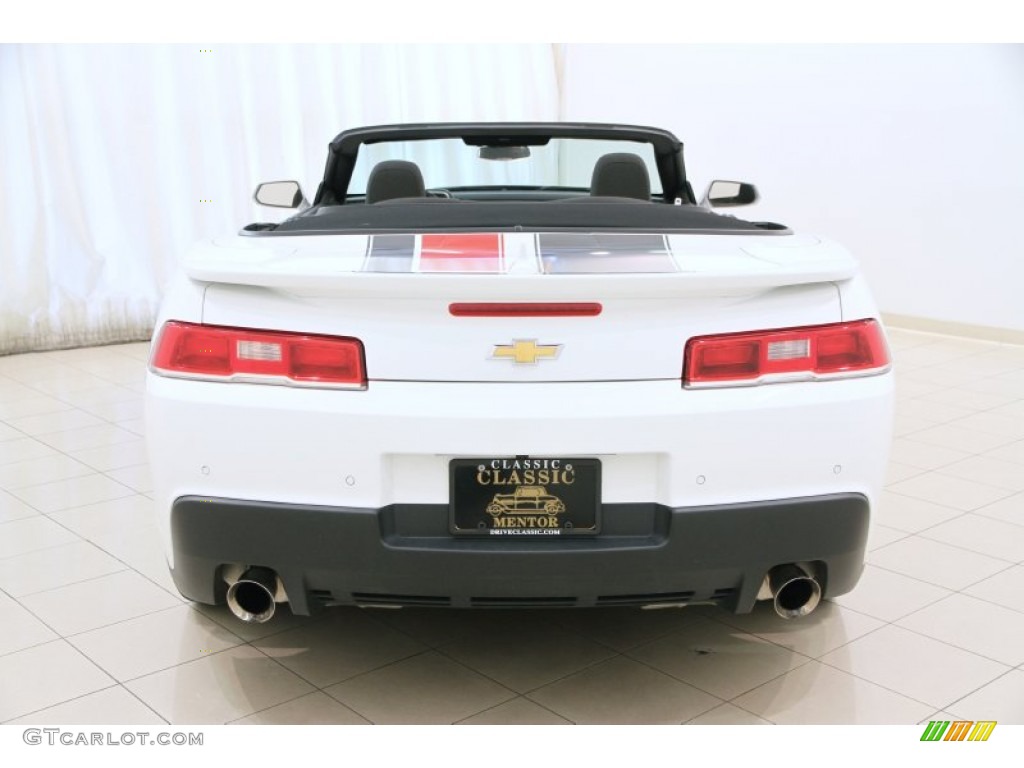 2015 Camaro LT Convertible - Summit White / Black photo #14