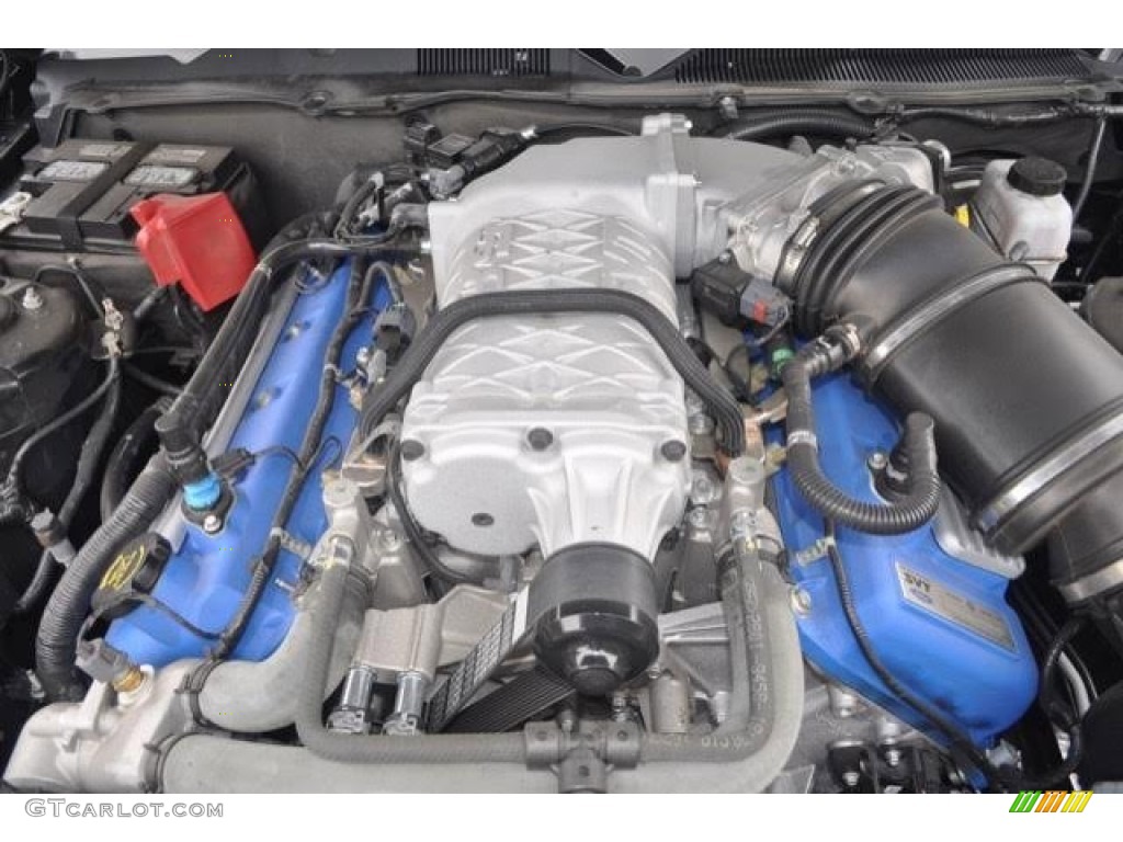 2013 Ford Mustang Shelby GT500 SVT Performance Package Convertible 5.8 Liter Supercharged DOHC 32-Valve Ti-VCT V8 Engine Photo #105516050