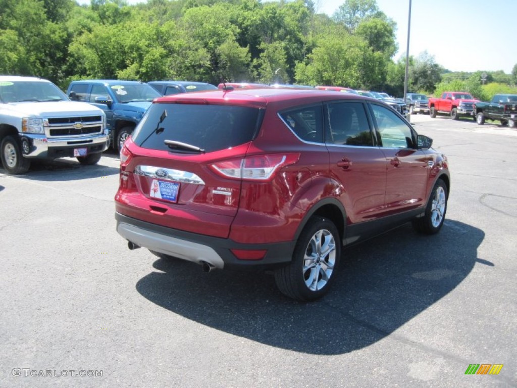 2013 Escape SEL 1.6L EcoBoost - Ruby Red Metallic / Charcoal Black photo #8