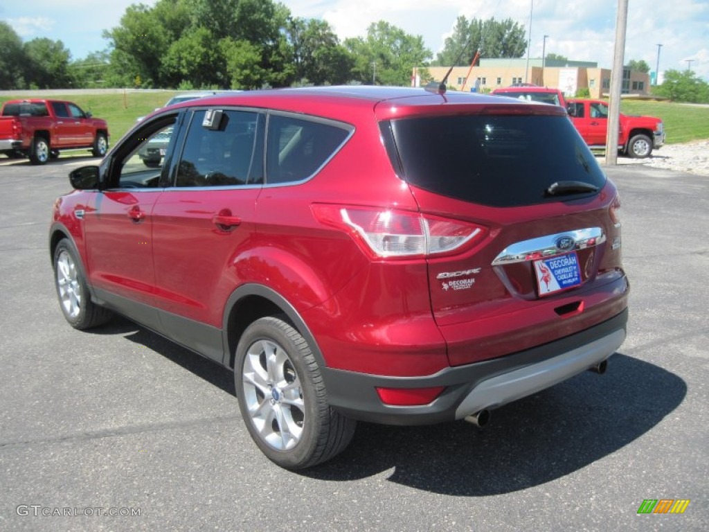 2013 Escape SEL 1.6L EcoBoost - Ruby Red Metallic / Charcoal Black photo #12