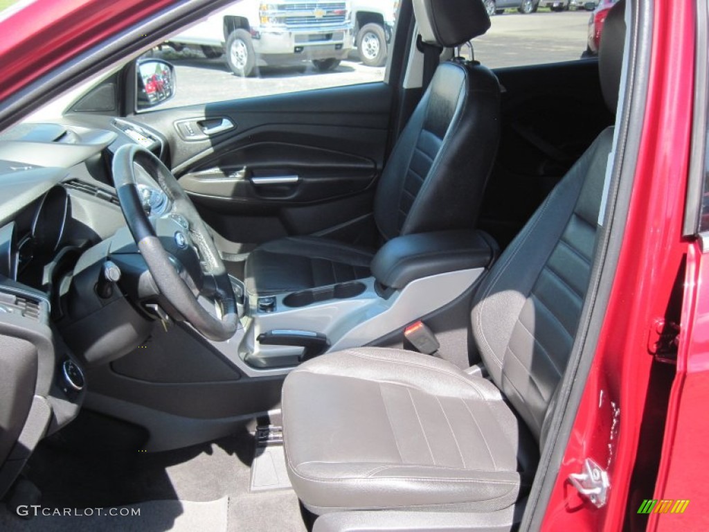 2013 Escape SEL 1.6L EcoBoost - Ruby Red Metallic / Charcoal Black photo #17
