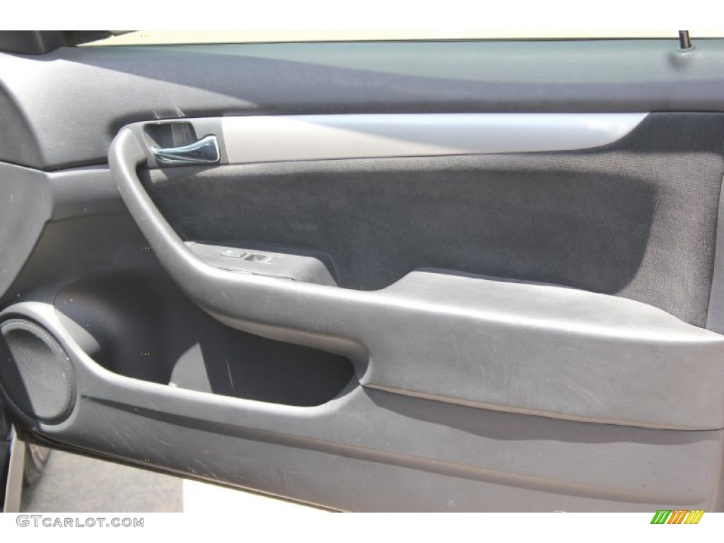 2006 Accord EX Coupe - Nighthawk Black Pearl / Gray photo #16