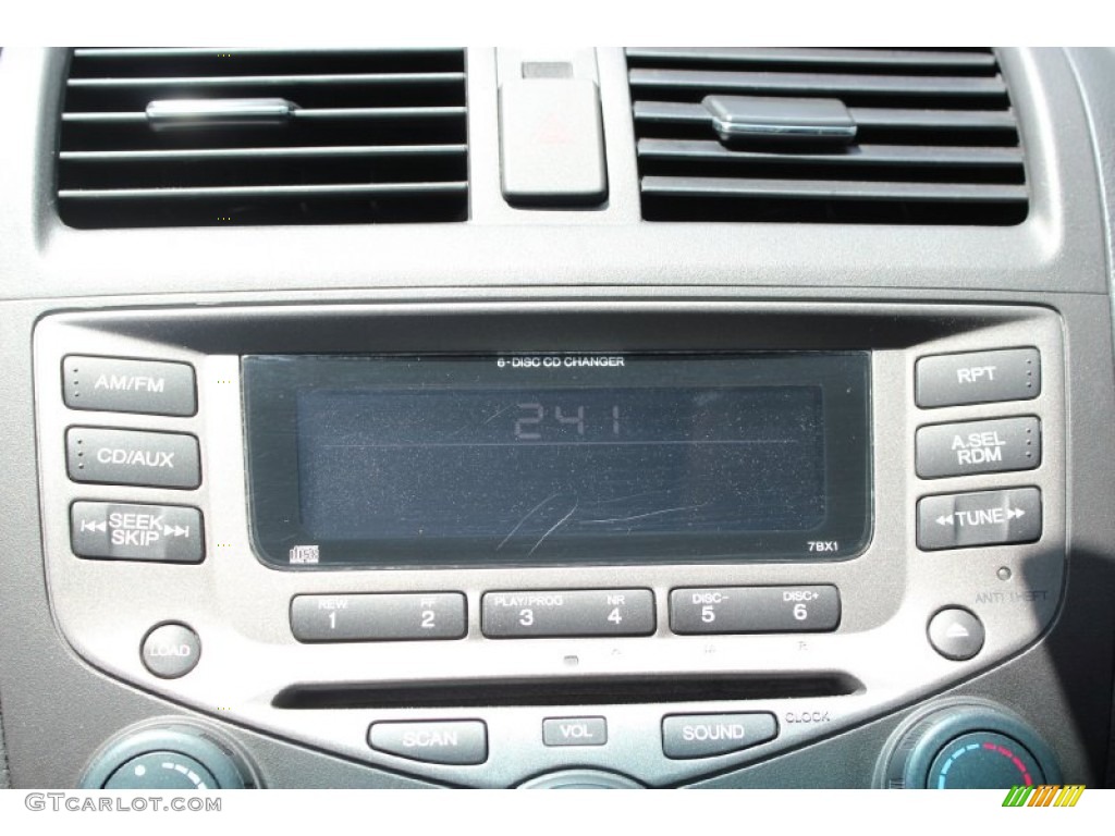 2006 Accord EX Coupe - Nighthawk Black Pearl / Gray photo #21