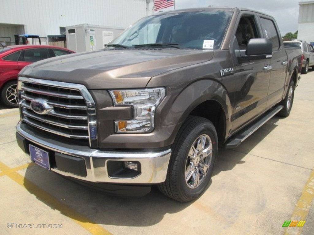 2015 F150 XLT SuperCrew - Caribou Metallic / Medium Light Camel photo #7