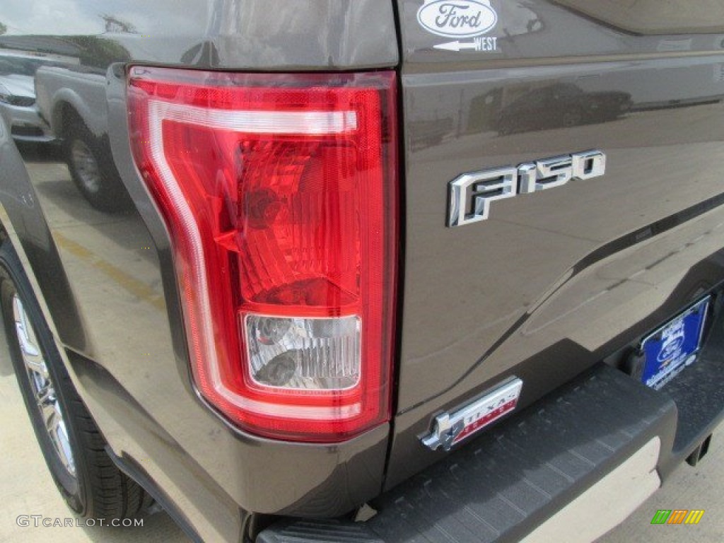 2015 F150 XLT SuperCrew - Caribou Metallic / Medium Light Camel photo #11