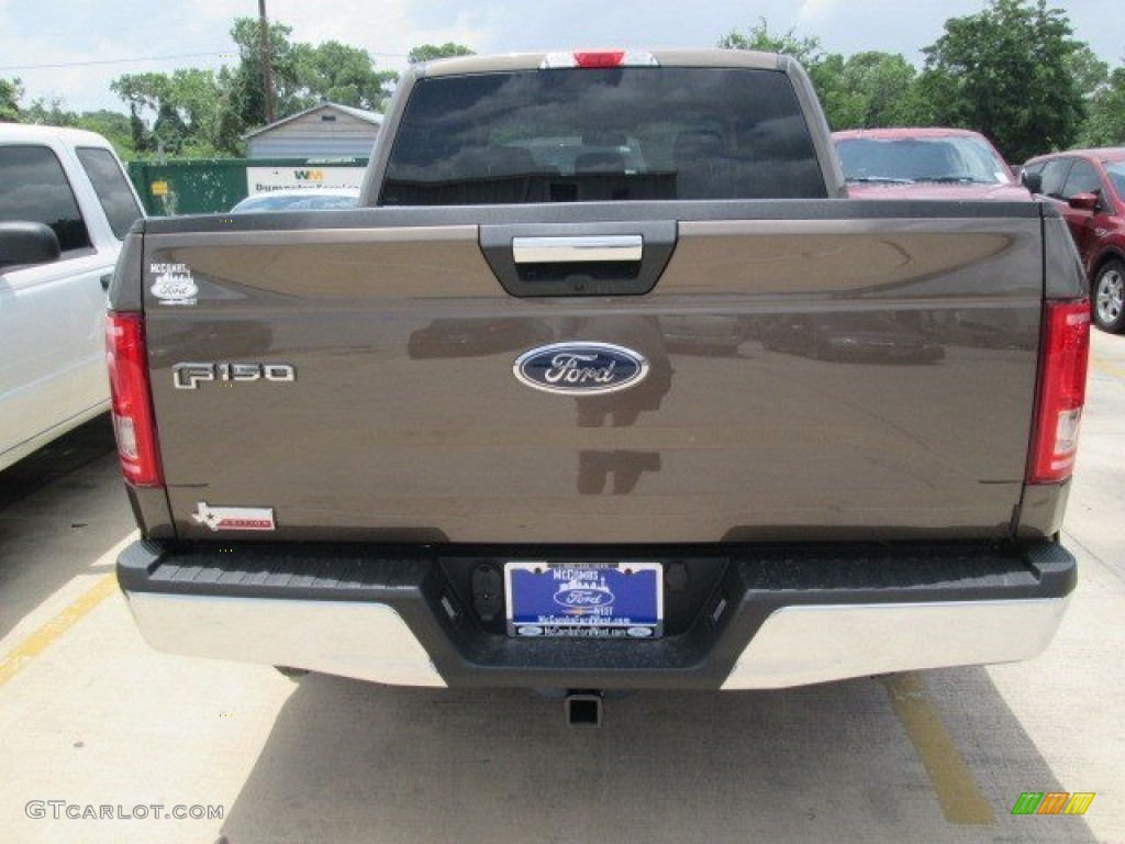 2015 F150 XLT SuperCrew - Caribou Metallic / Medium Light Camel photo #12