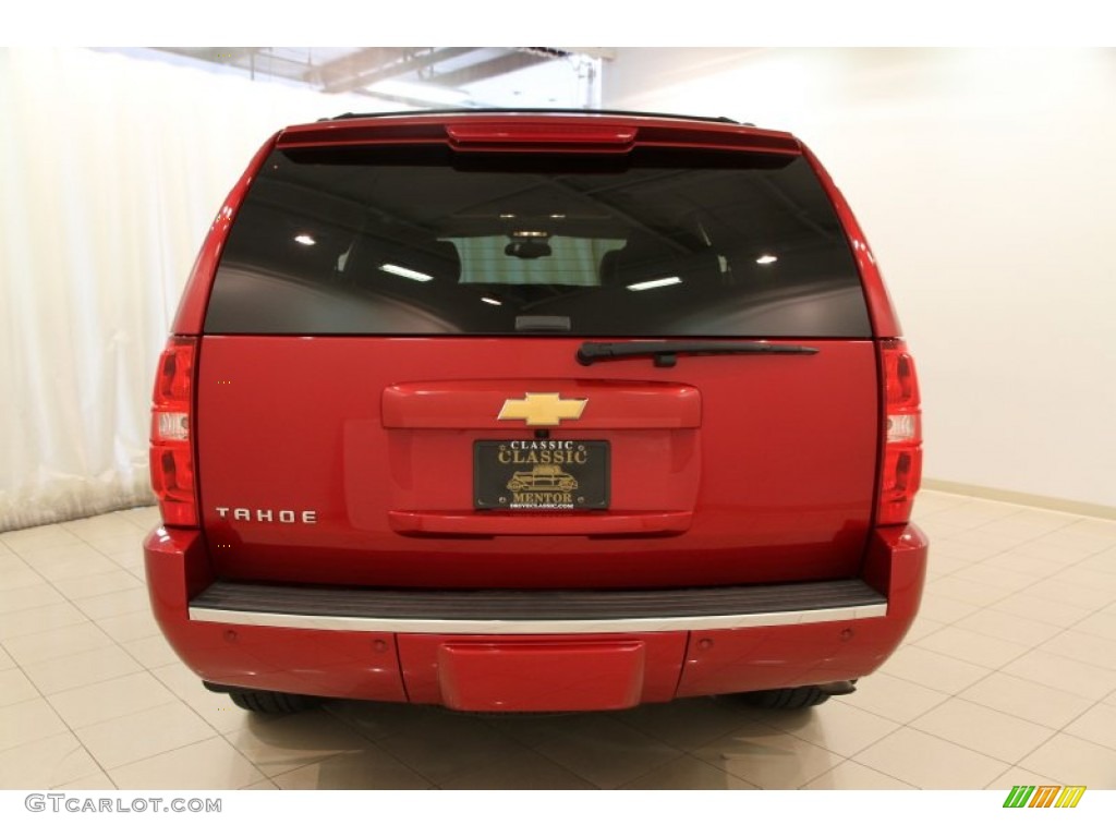 2014 Tahoe LTZ 4x4 - Crystal Red Tintcoat / Ebony photo #13