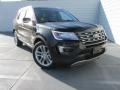 2016 Shadow Black Ford Explorer Limited  photo #1
