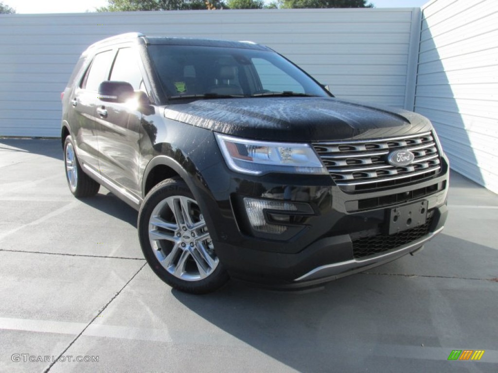 2016 Explorer Limited - Shadow Black / Ebony Black photo #2