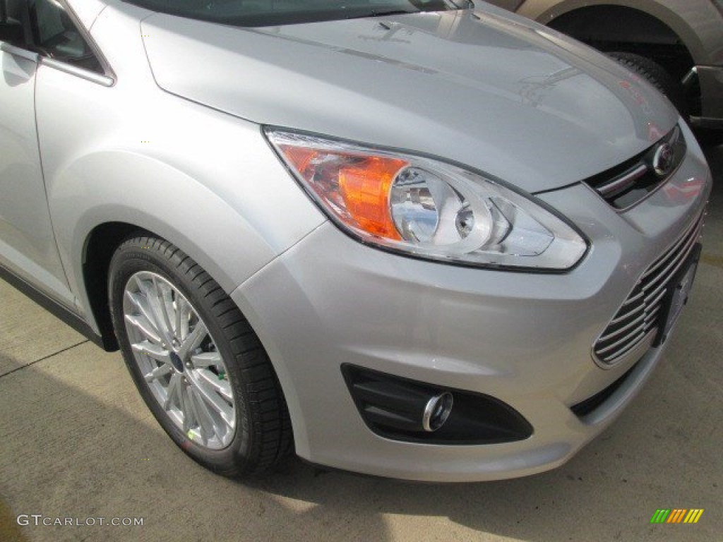 2015 C-Max Hybrid SEL - Ingot Silver Metallic / Charcoal Black photo #2