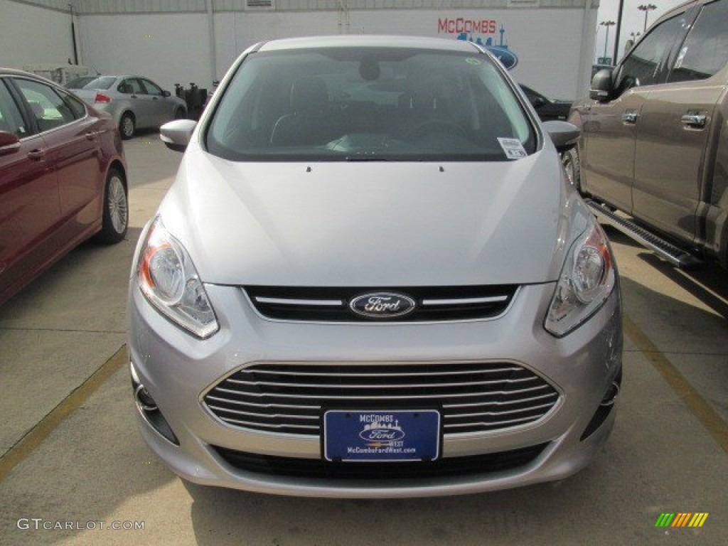 2015 C-Max Hybrid SEL - Ingot Silver Metallic / Charcoal Black photo #5