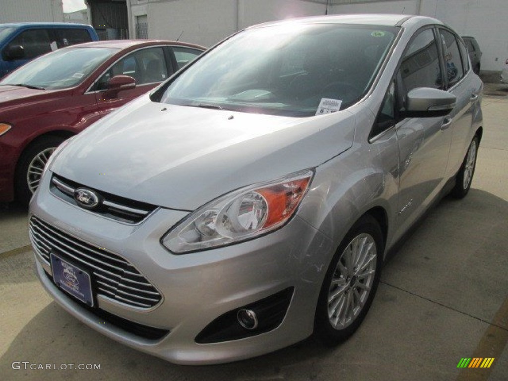 2015 C-Max Hybrid SEL - Ingot Silver Metallic / Charcoal Black photo #6