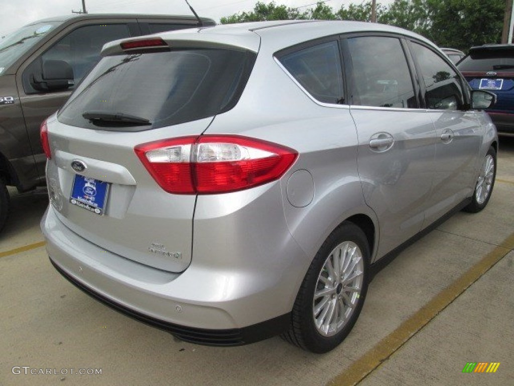 2015 C-Max Hybrid SEL - Ingot Silver Metallic / Charcoal Black photo #13