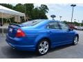 2012 Blue Flame Metallic Ford Fusion Sport  photo #3