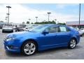 2012 Blue Flame Metallic Ford Fusion Sport  photo #7