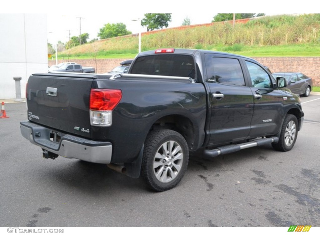 2010 Tundra Limited CrewMax 4x4 - Black / Black photo #2