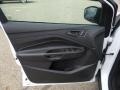 Charcoal Black 2016 Ford Escape S Door Panel