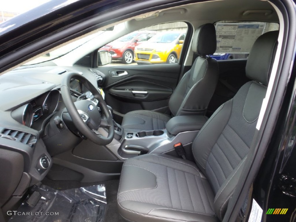Charcoal Black Interior 2016 Ford Escape SE 4WD Photo #105524741