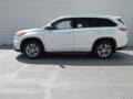 2015 Blizzard Pearl White Toyota Highlander XLE  photo #6