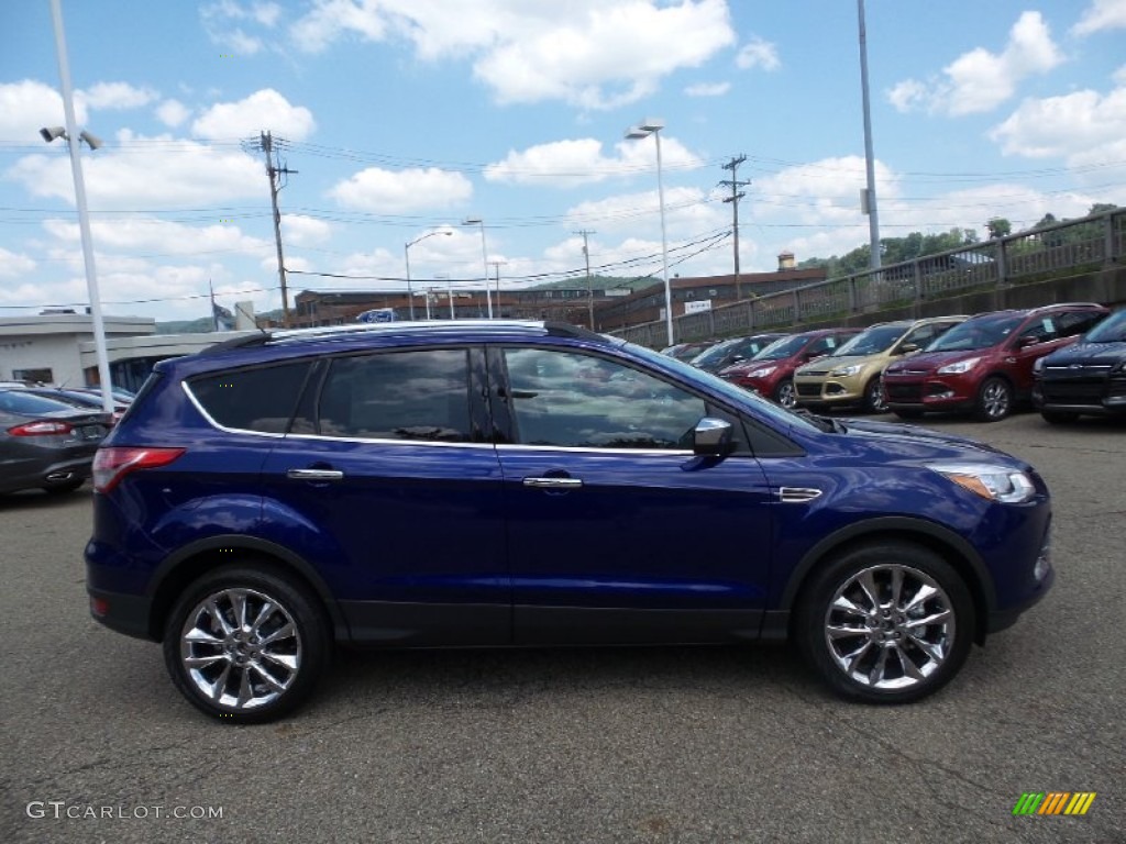 Deep Impact Blue Metallic Ford Escape