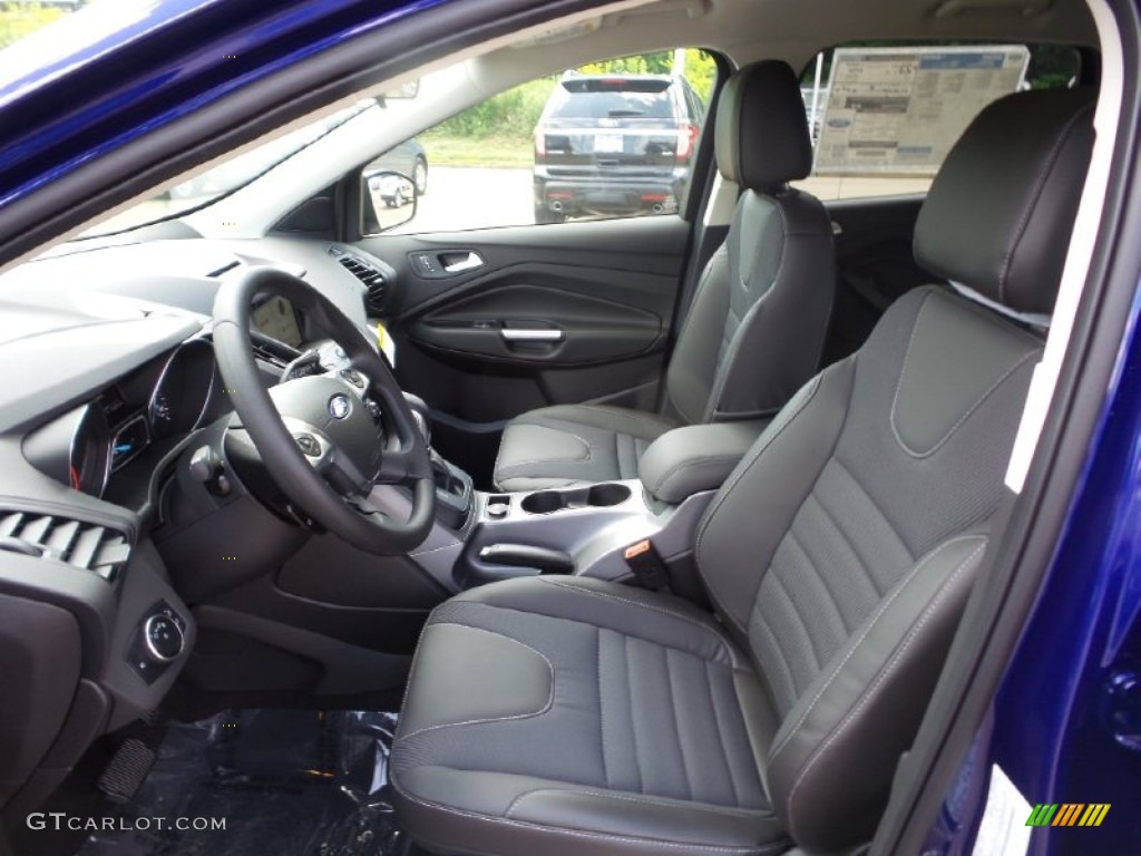 Charcoal Black Interior 2016 Ford Escape SE 4WD Photo #105525108