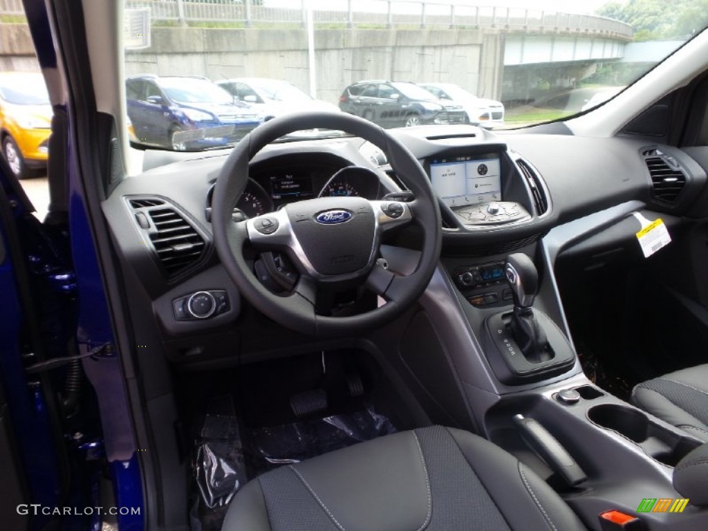 Charcoal Black Interior 2016 Ford Escape SE 4WD Photo #105525152