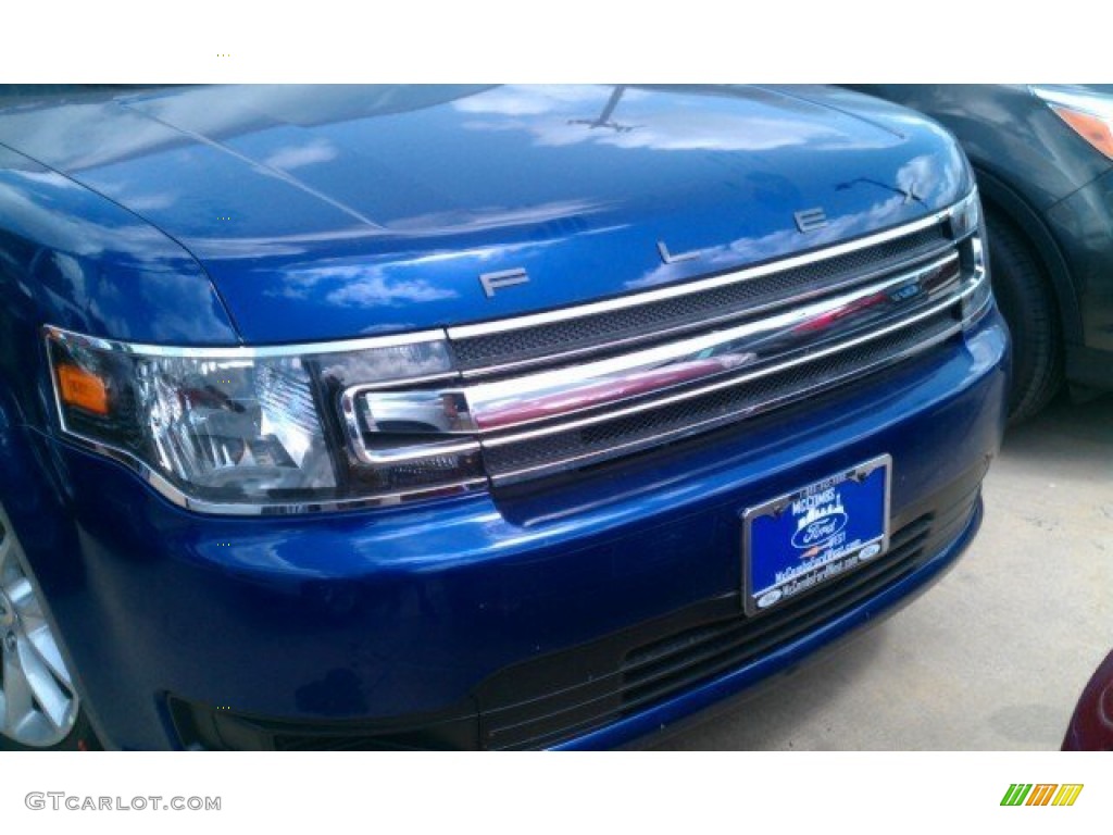 2015 Flex SE - Deep Impact Blue Metallic / Charcoal Black photo #2