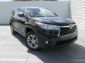 2015 Attitude Black Metallic Toyota Highlander LE  photo #1