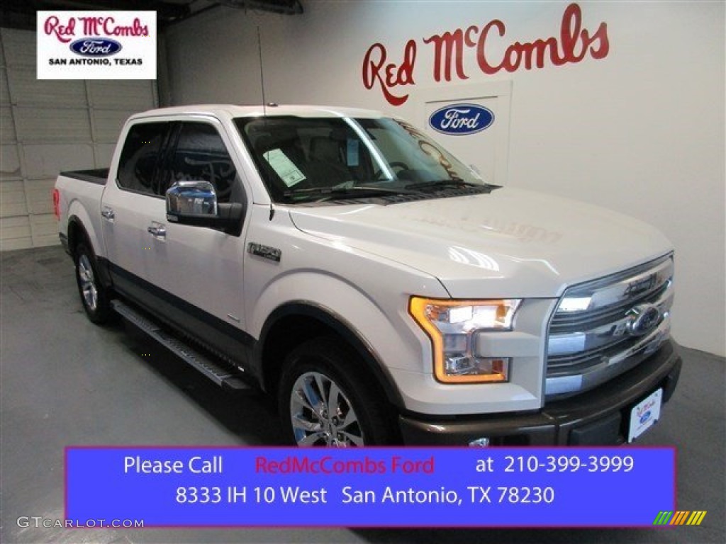 White Platinum Tricoat Ford F150